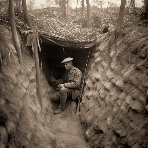Veronica_Glenne_lone_US_soldier_in_the_trenches_of_world_war_on_d937c1af-344a-435b-8972-6f4e94169ece